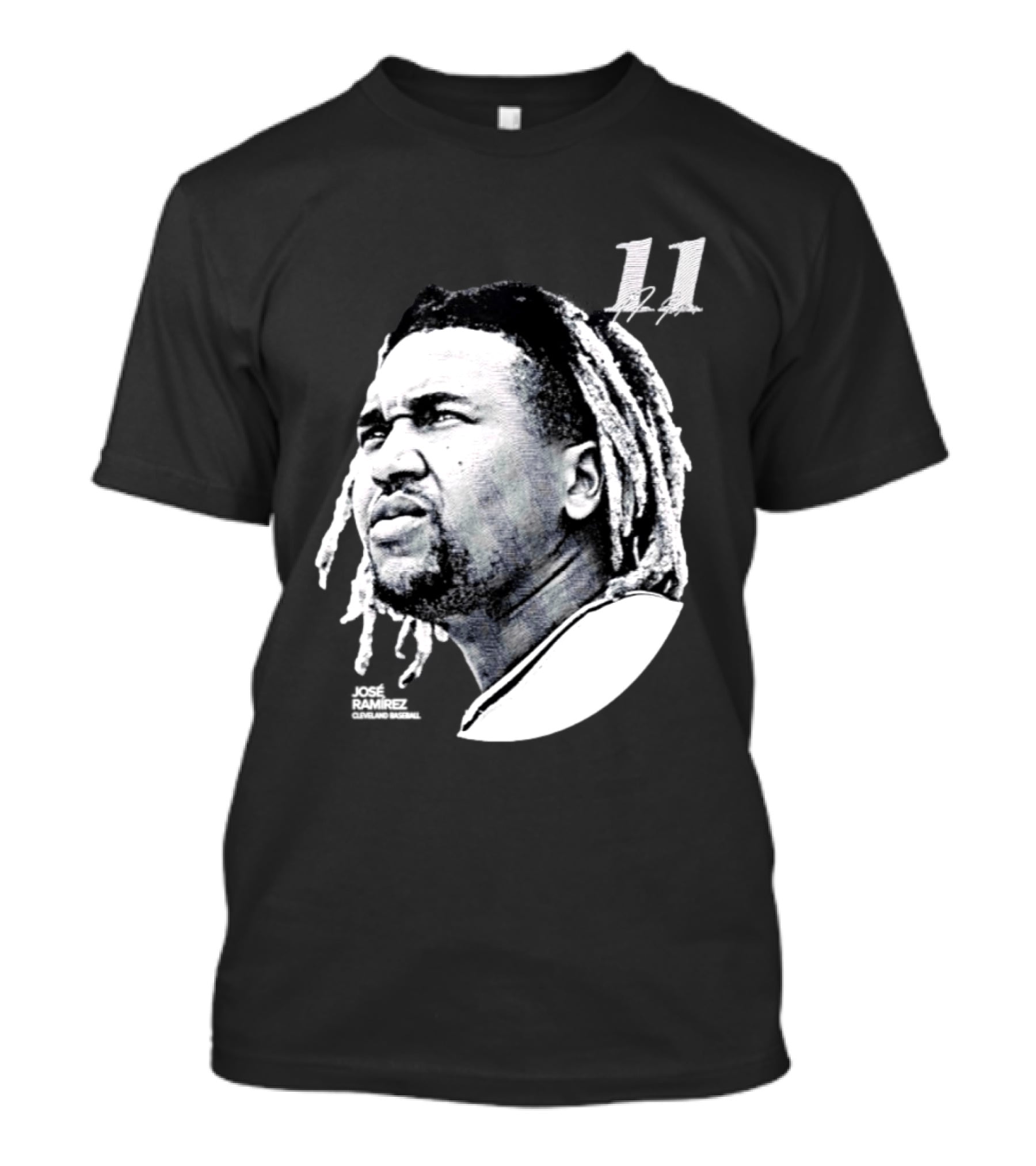 Jose Ramirez Cleveland Guardians 2026 Lineage Series 11 T-Shirt