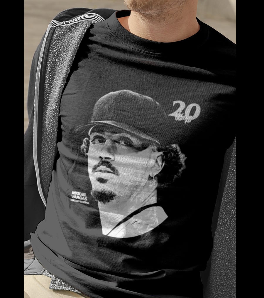 Miguel Vargas 20 Chicago White Sox MLB 2026 Lineage Series T-Shirt