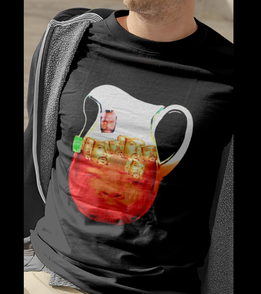 Mr T Ice Cube Ice Tea Pitcher Meme T-Shirt