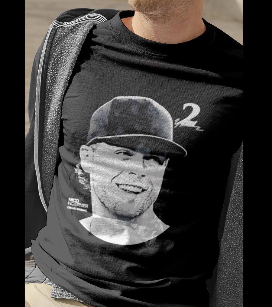 Chicago Cubs Nico Hoerner 2 MLB 2026 Lineage Series T-Shirt