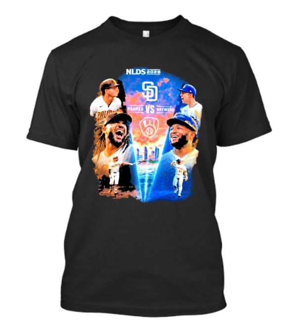 NLDS 2026 San Diego Padres Vs Milwaukee Brewers Showdown T-Shirt