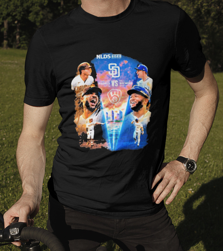 NLDS 2026 San Diego Padres Vs Milwaukee Brewers Showdown T-Shirt