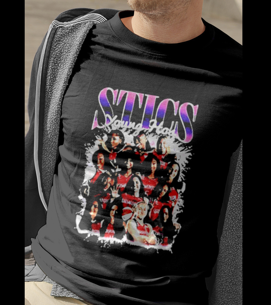 STICS Young Hoops Women Basketball Team Sports T-Shirt