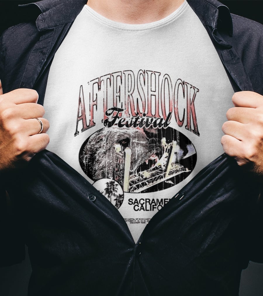 Aftershock Festival 2026 Sacramento California October 1 4 Overbite T-Shirt