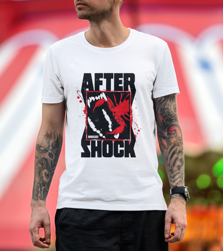 Aftershock Festival 2026 Sacramento CA October 1 4 2026 Scorpion XV Stinging Bite T-Shirt