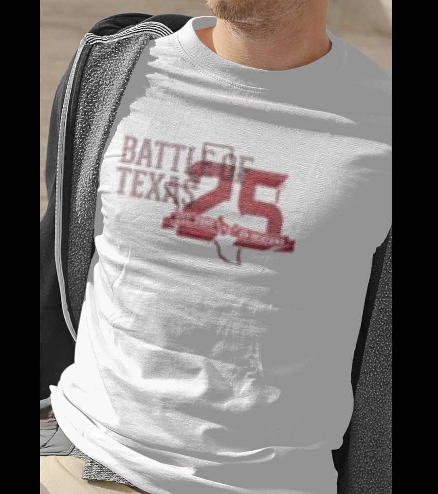 Dallas Cowboys Vs Houston Texans Battle Of Texas 25 Years Strong 2026 T-Shirt