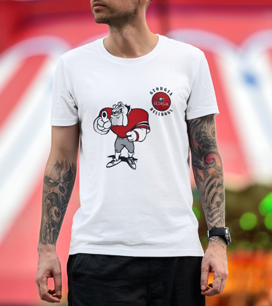 Georgia Bulldogs 2026 NCAA Tailgater Hometown Football Mascot Georgia T-Shirt