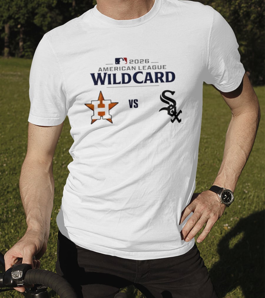 2026 American League Wild Card Houston Astros Vs Chicago White Sox T-Shirt
