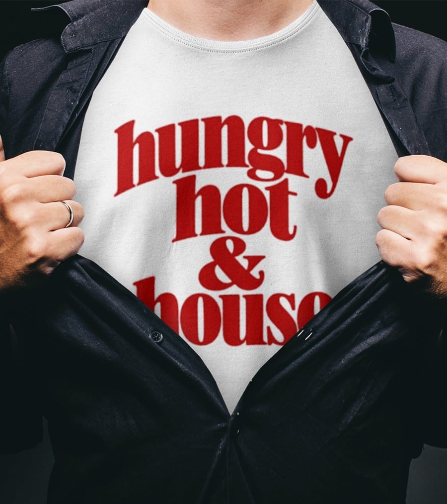 Hungry Hot House Food Red T-Shirt