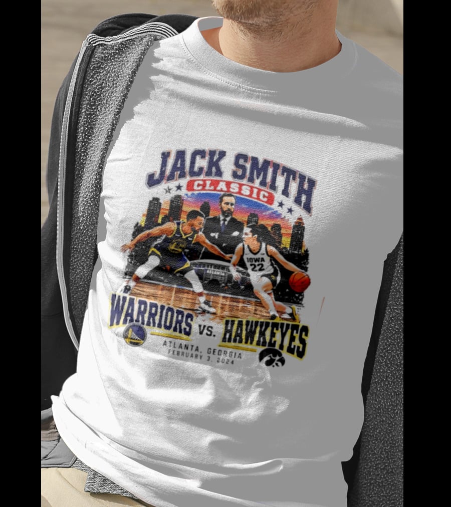 Jack Smith Classic Warriors Vs Hawkeyes Atlanta February 3 2024 T-Shirt