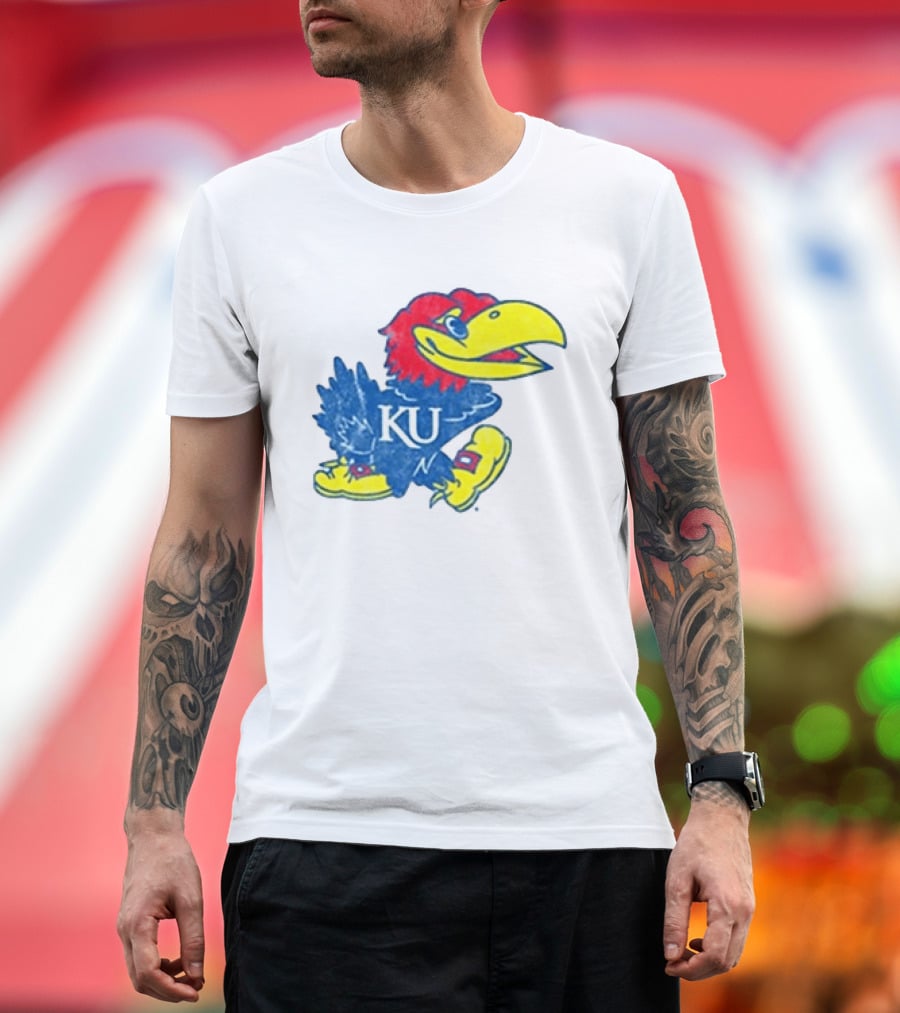 Kansas Jayhawks Wembley Stadium Union Jack Classic KU Jayhawk Sept 19 2026 T-Shirt