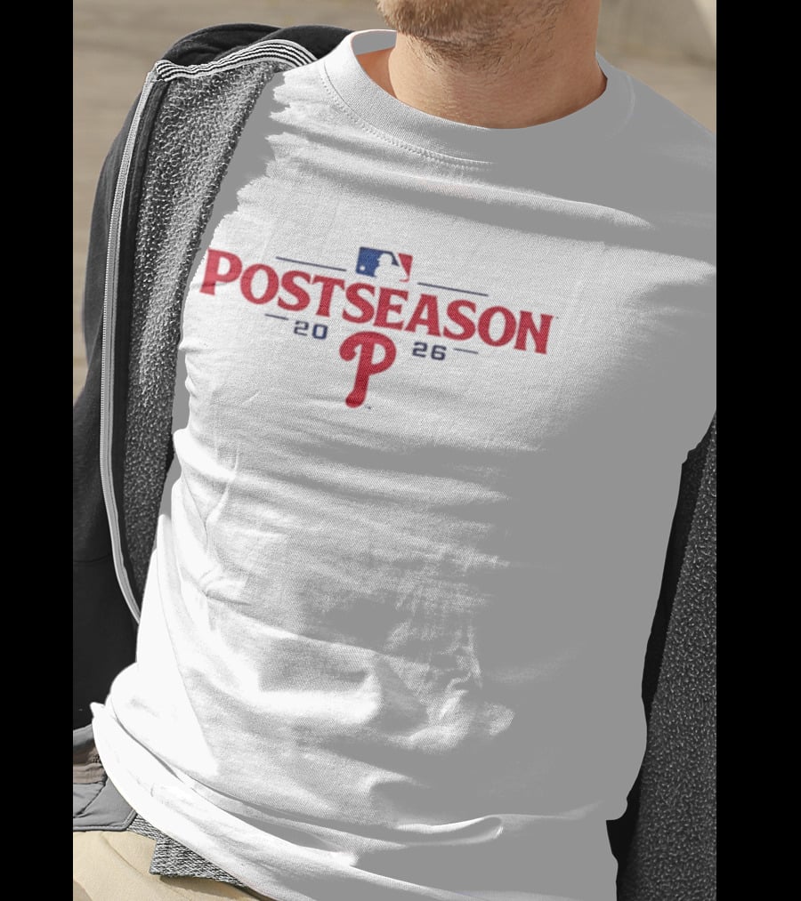 Philadelphia Phillies 2026 MLB Postseason T-Shirt