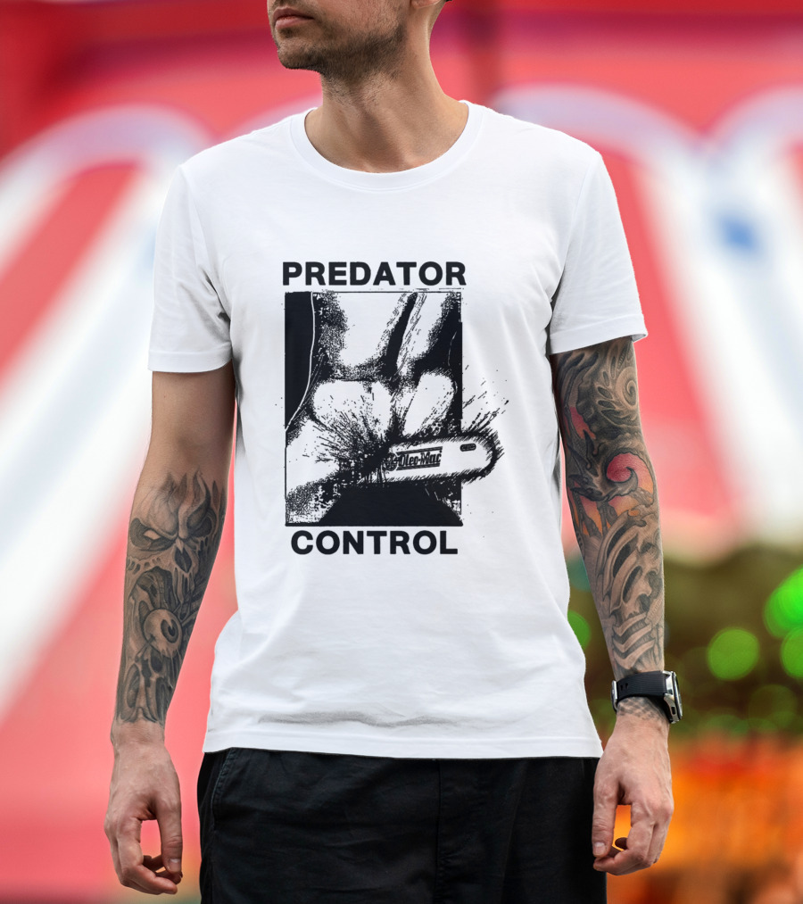 Predator Control Chainsaw T-Shirt
