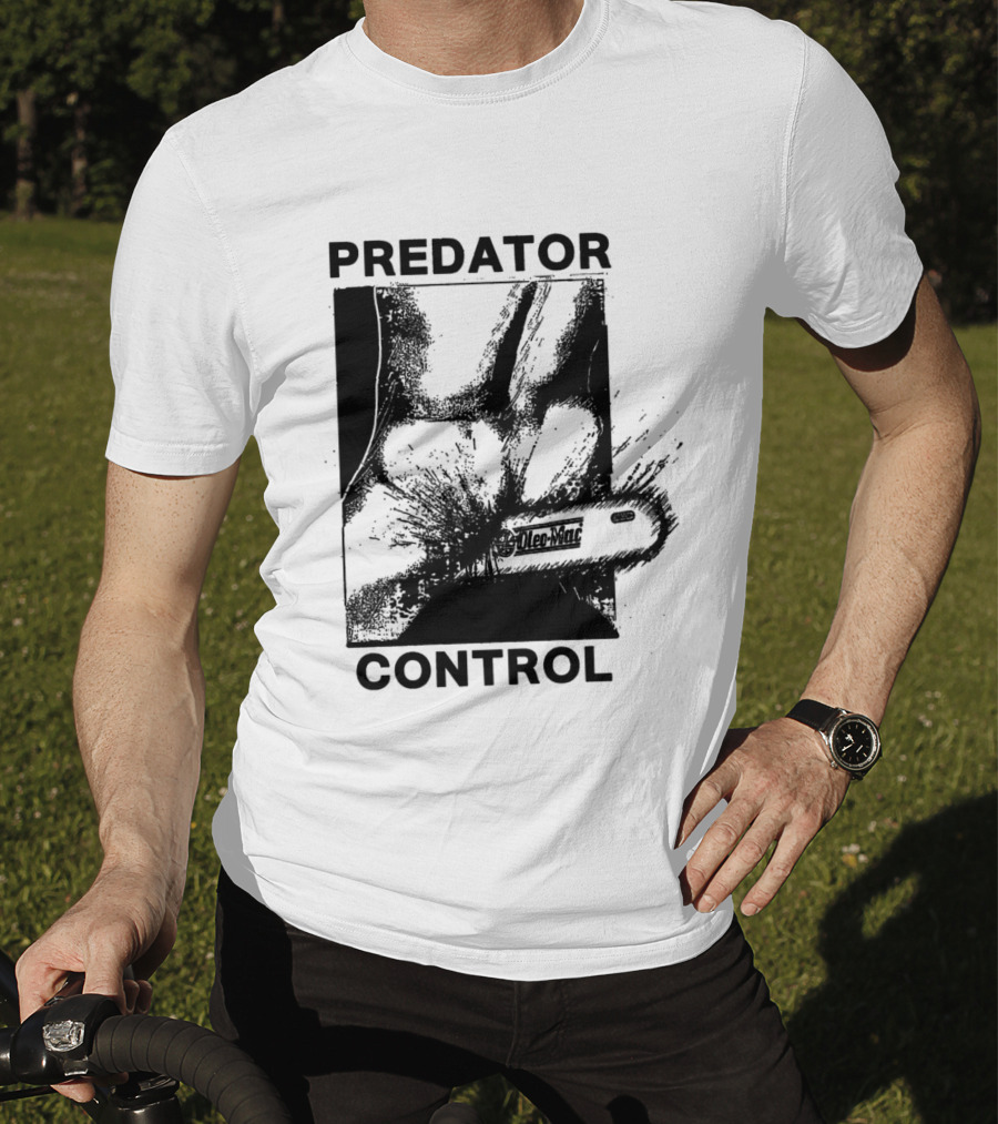 Predator Control Chainsaw T-Shirt