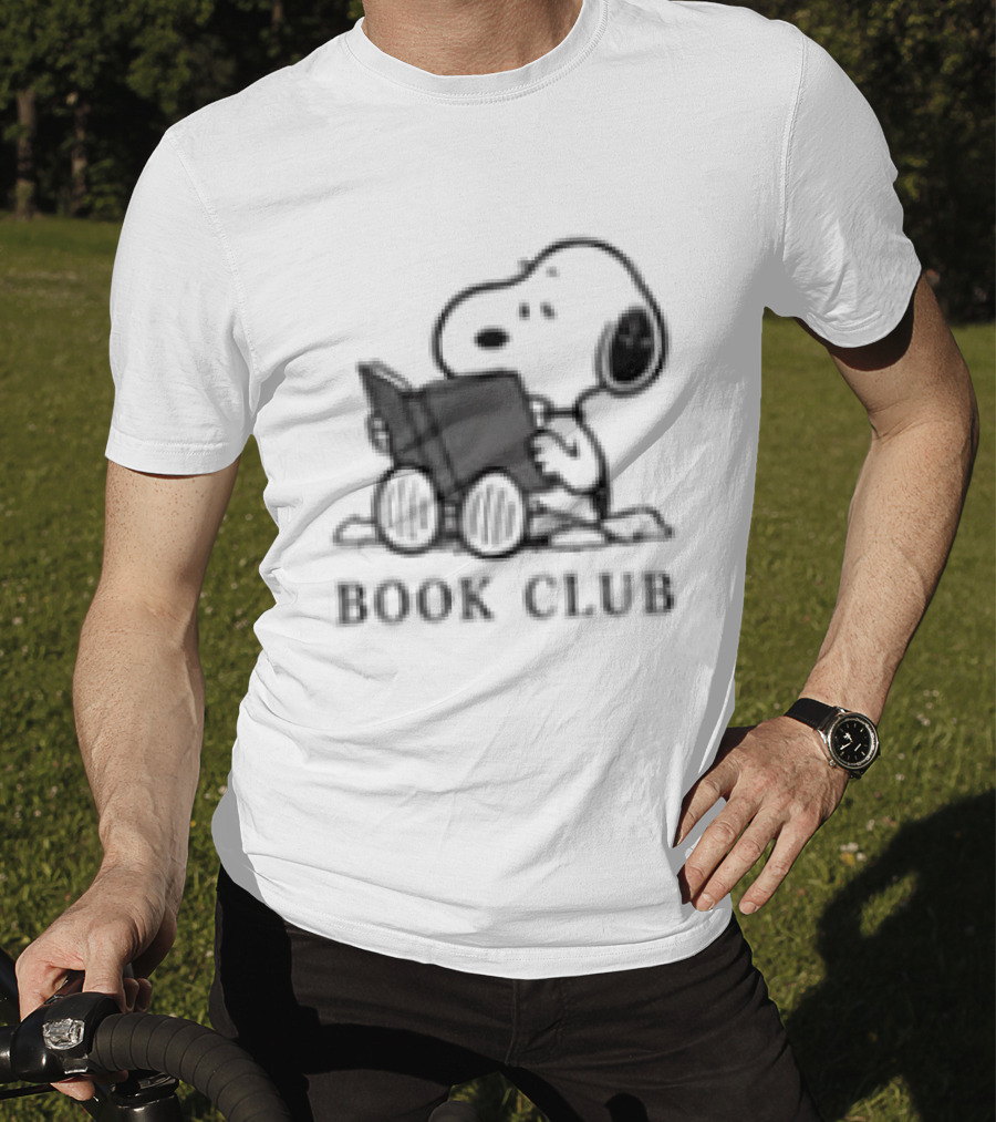 Snoopy Just One More Chapter Book Club For Peanuts And Bookish Fans T-Shirt