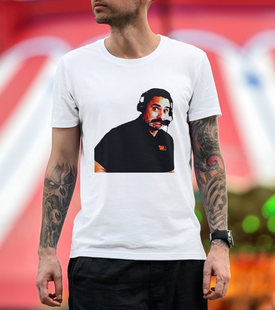Steve Sarkisian Headset Shocked Longhorns Face Meme T-Shirt