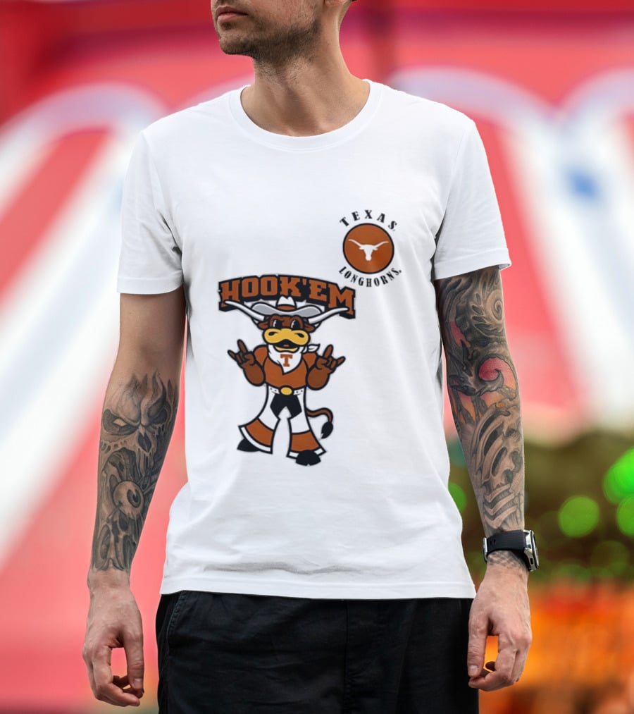 Texas Longhorns Hook'Em 2026 NCAA Tailgater Hometown T-Shirt
