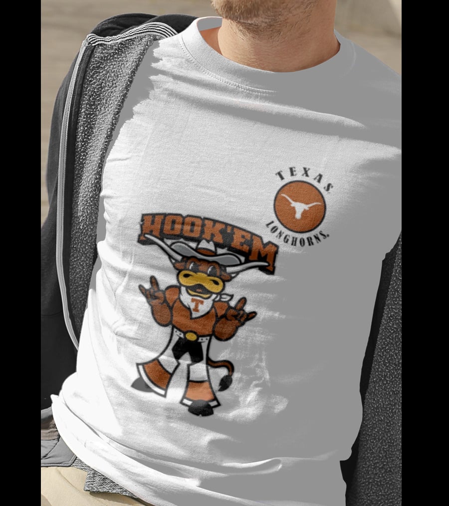 Texas Longhorns Hook'Em 2026 NCAA Tailgater Hometown T-Shirt