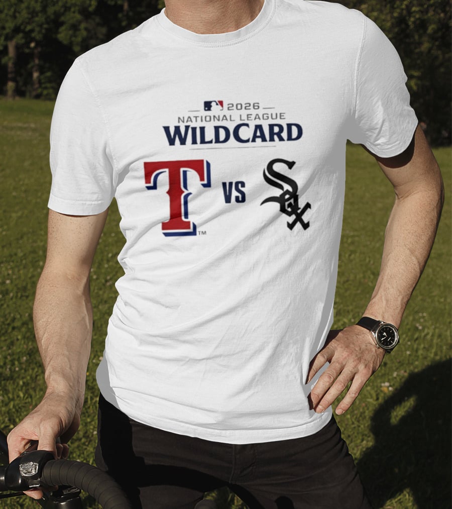 2026 MLB National League Wild Card Texas Rangers Vs Chicago White Sox T-Shirt