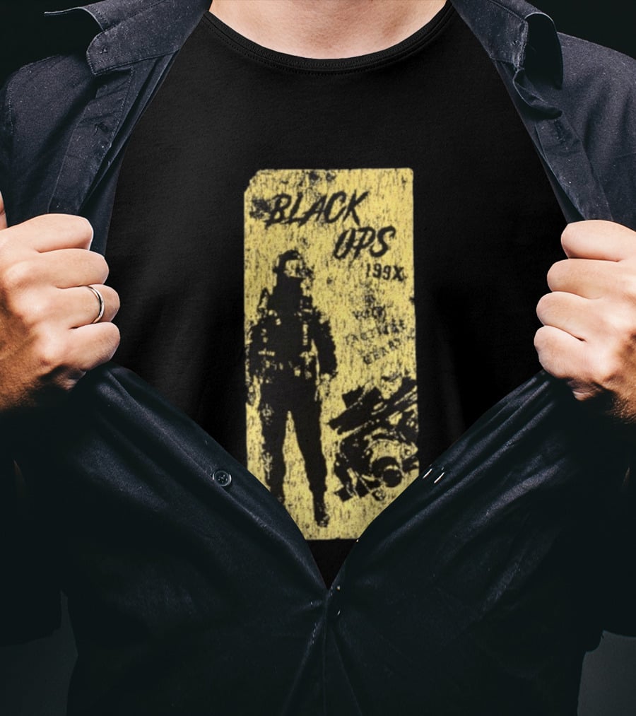 Black Ops 199X Volt Tactical Gear And Soldier T-Shirt