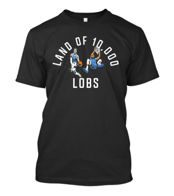 Minnesota Timberwolves Land Of 10000 Lobs Basketball Players T-Shirt
