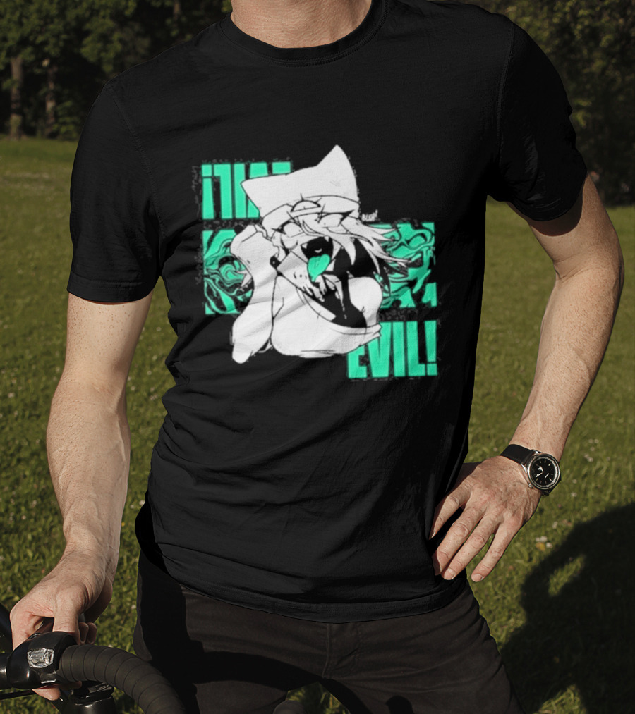 Issbrokie Neon Glow EVIL! Mysterious Aura Transformation T-Shirt
