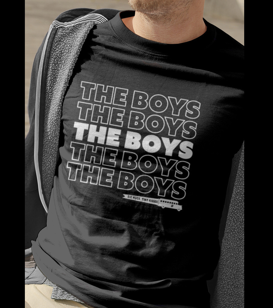 The Boys Tv Show Big Hugs Tiny Kisses T-Shirt