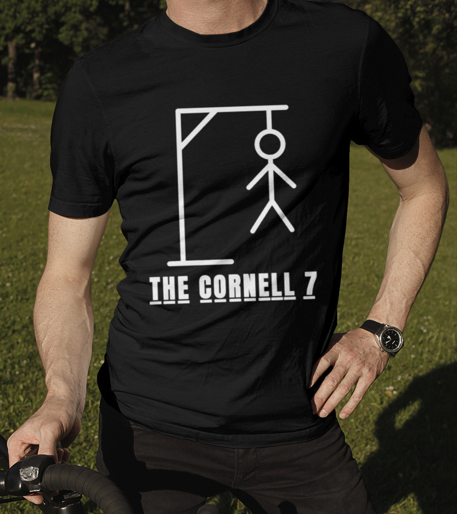 The Cornell 7 Stick Figure Hangman T-Shirt