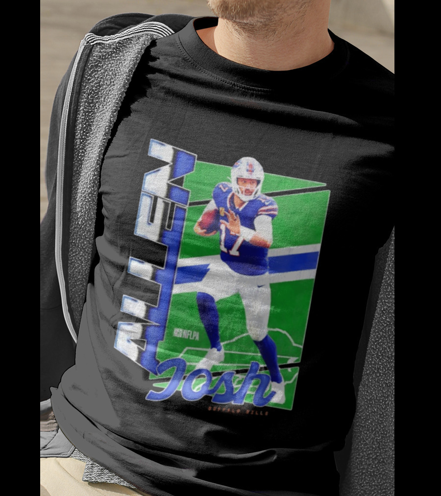 Josh Allen NFLPA Buffalo Bills NFL Player Moment 2026 T-Shirt