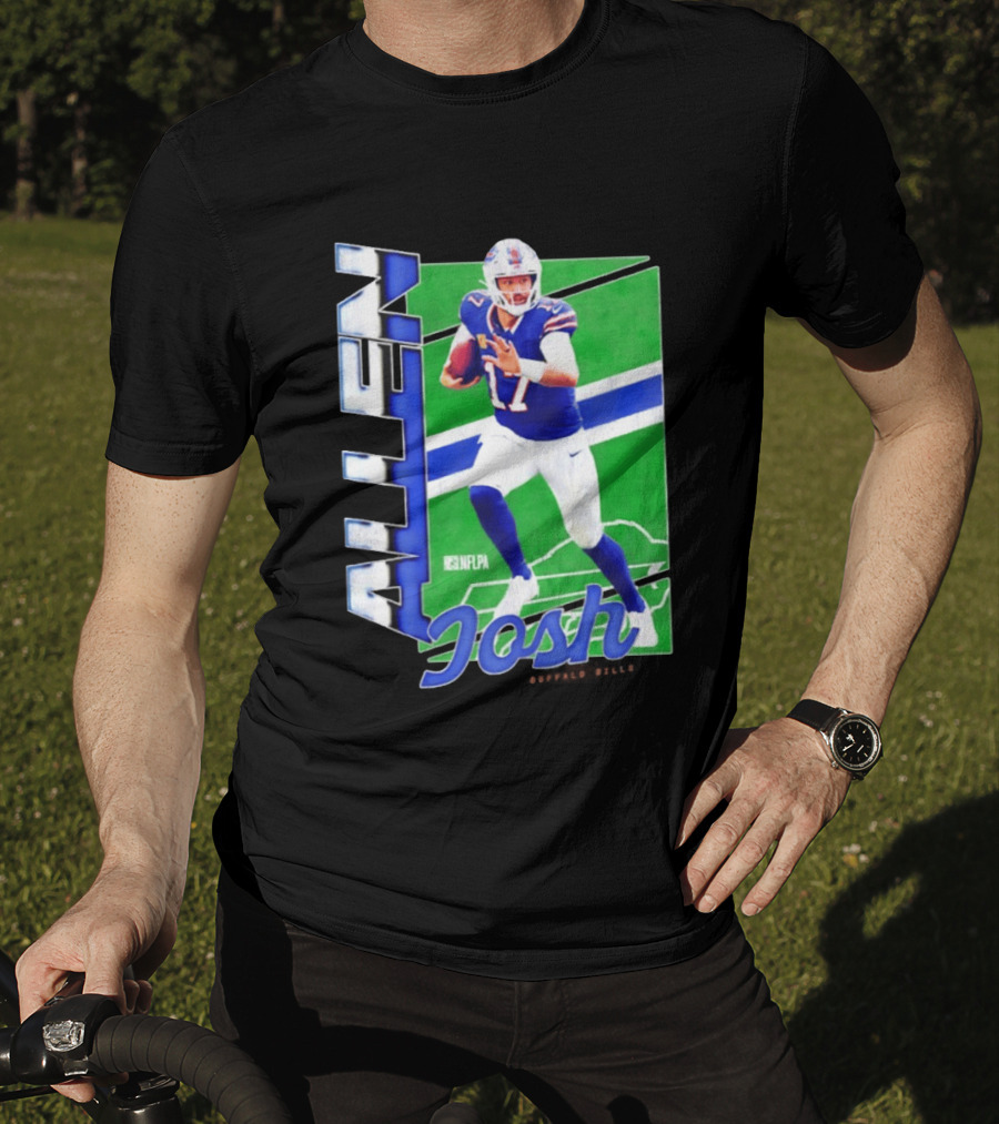 Josh Allen NFLPA Buffalo Bills NFL Player Moment 2026 T-Shirt