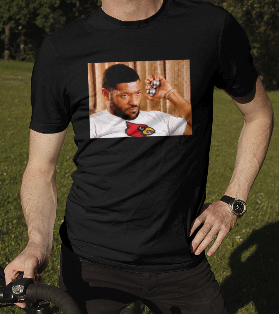 Laurence Fishburne Louisville Cardinals Mood Team Spirit T-Shirt