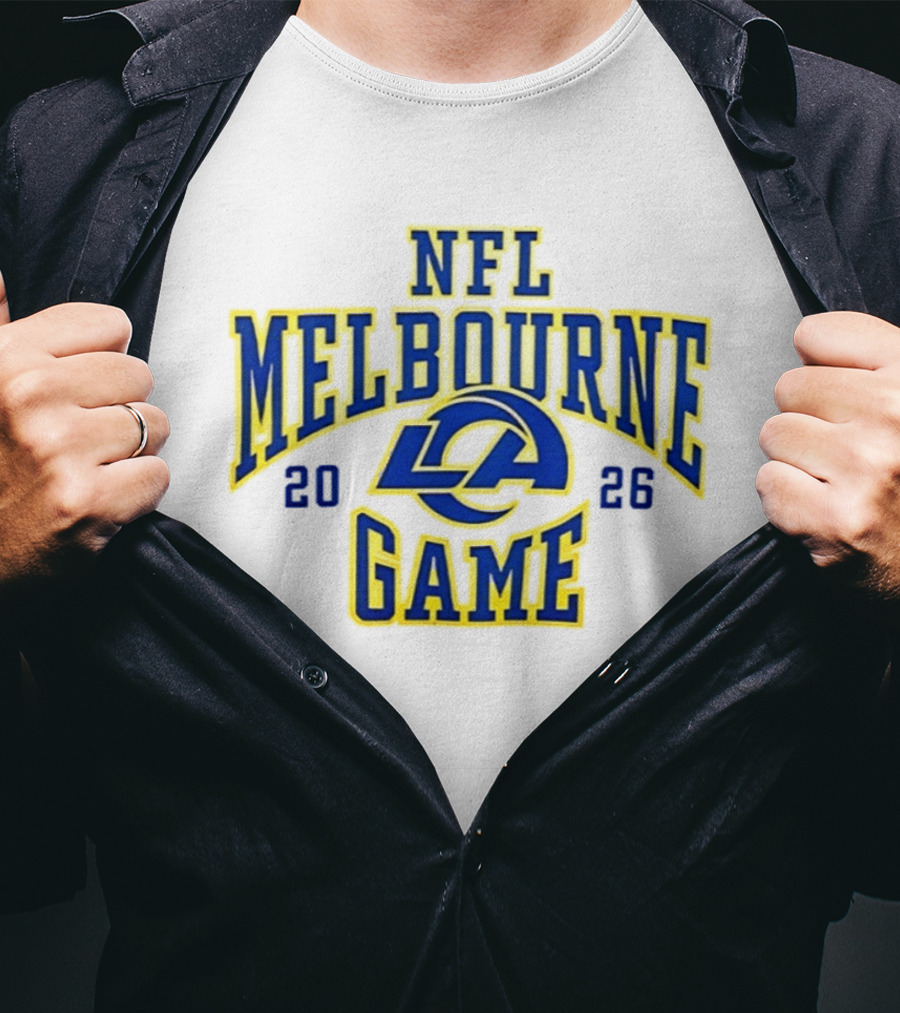 Los Angeles Rams NFL Melbourne Game 2026 T-Shirt