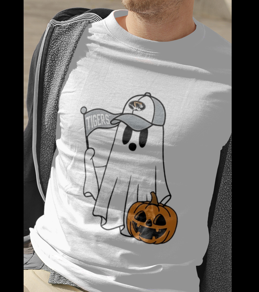 Missouri Tigers Halloween Ghost Pumpkin 2026 T-Shirt