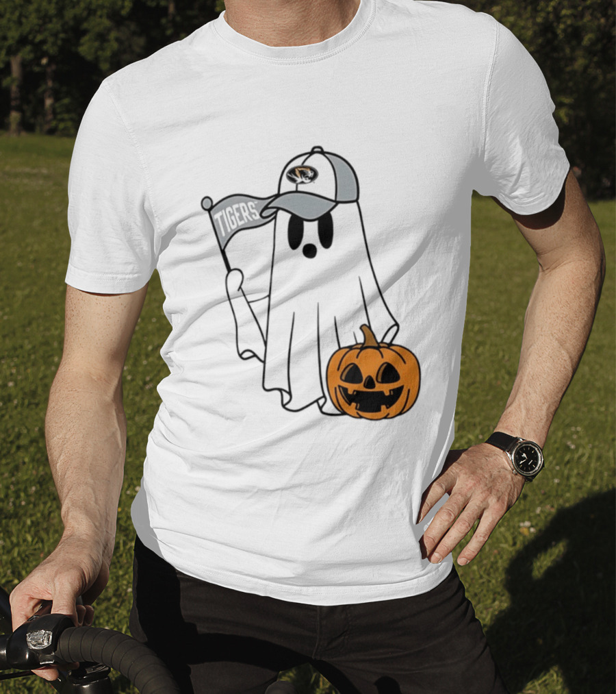 Missouri Tigers Halloween Ghost Pumpkin 2026 T-Shirt