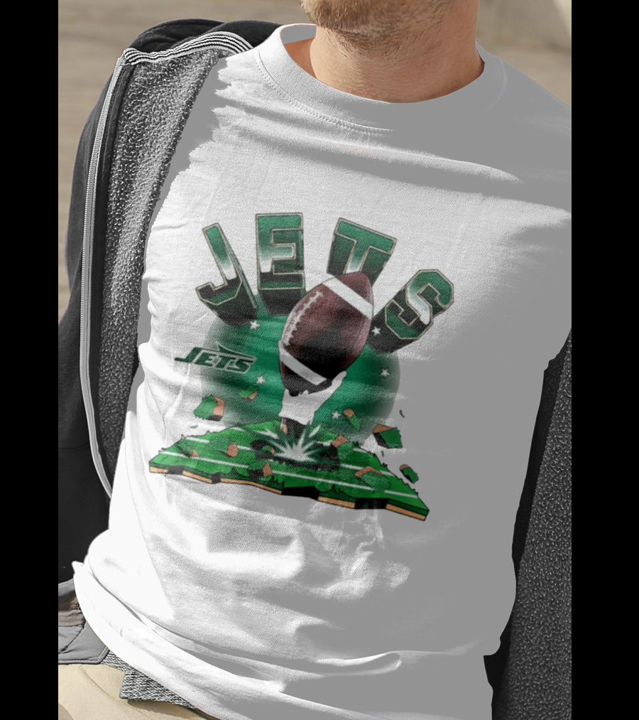 New York Jets Football Explode 2026 Clubhouse T-Shirt
