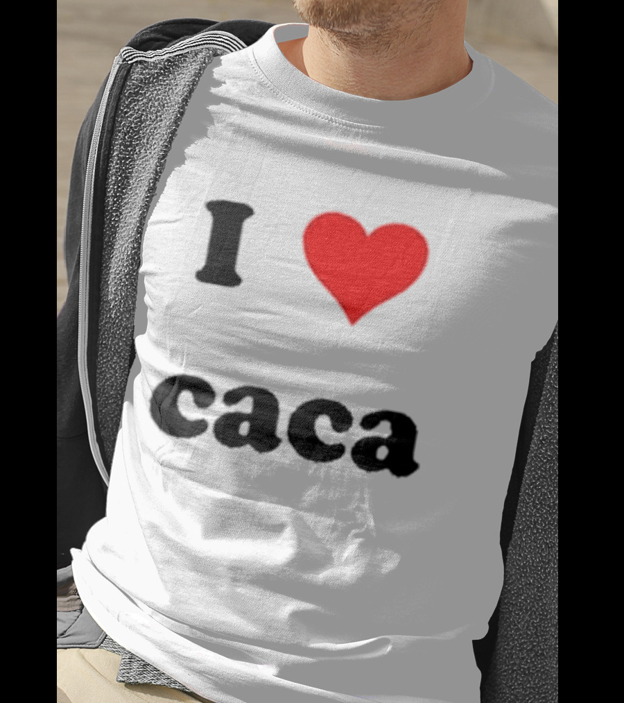I Love Caca Original Classic Fun Playful T-Shirt