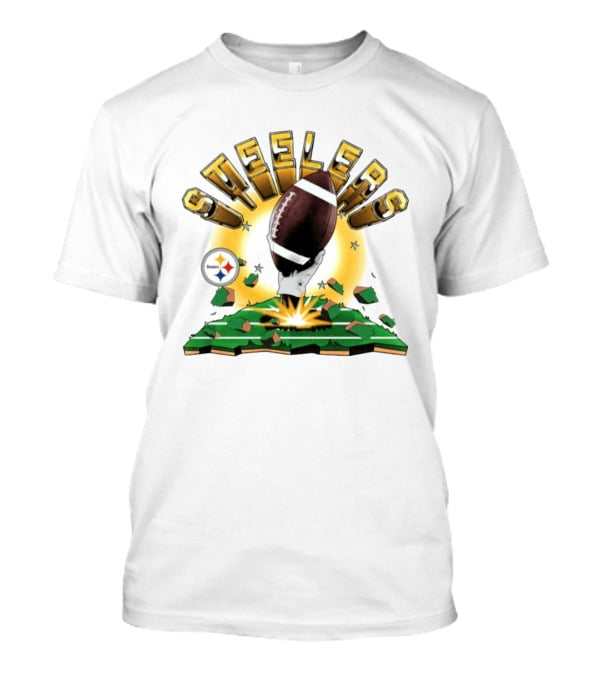 Pittsburgh Steelers Explode Football Clubhouse 2026 T-Shirt