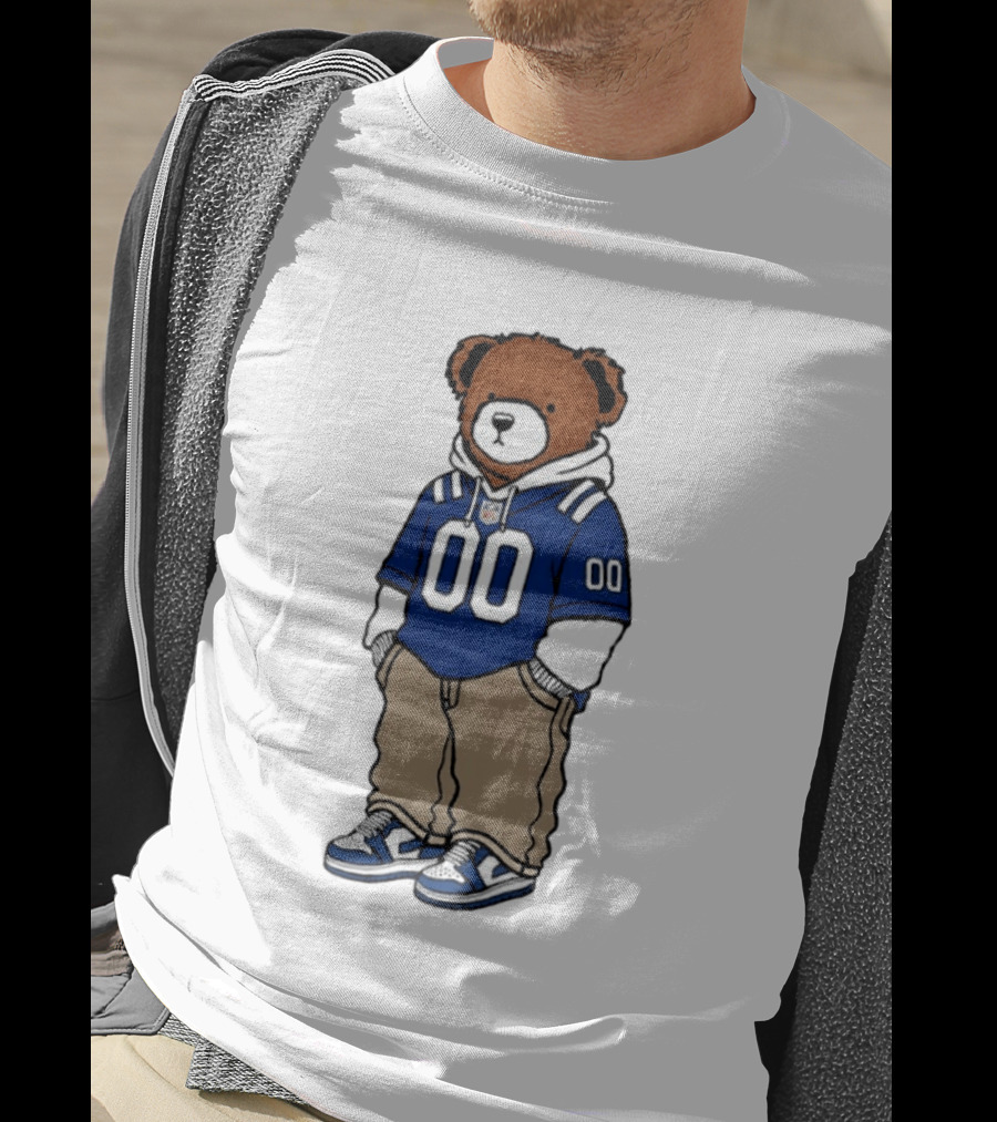 Indianapolis Colts Teddy Bears NFL London Games 2026 T-Shirt