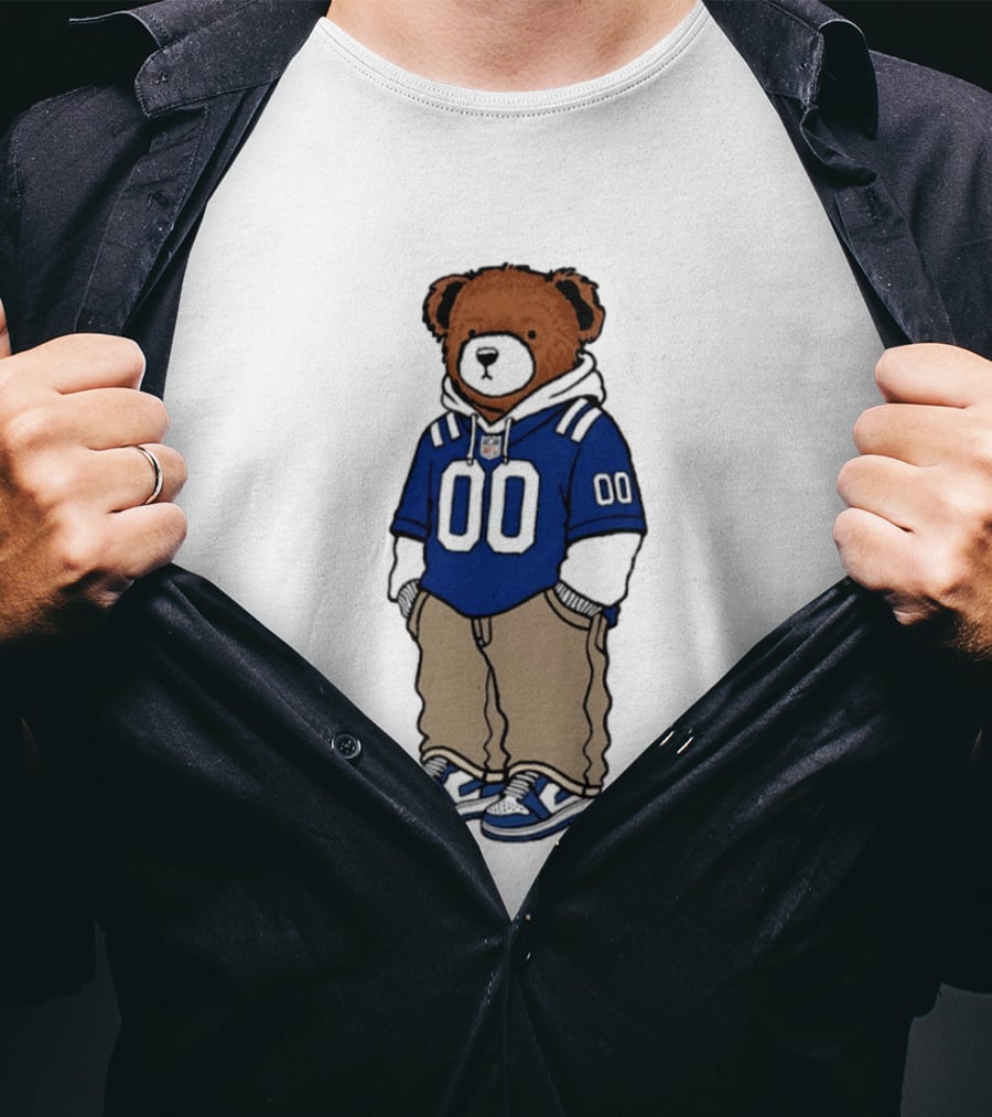 Indianapolis Colts Teddy Bears NFL London Games 2026 T-Shirt