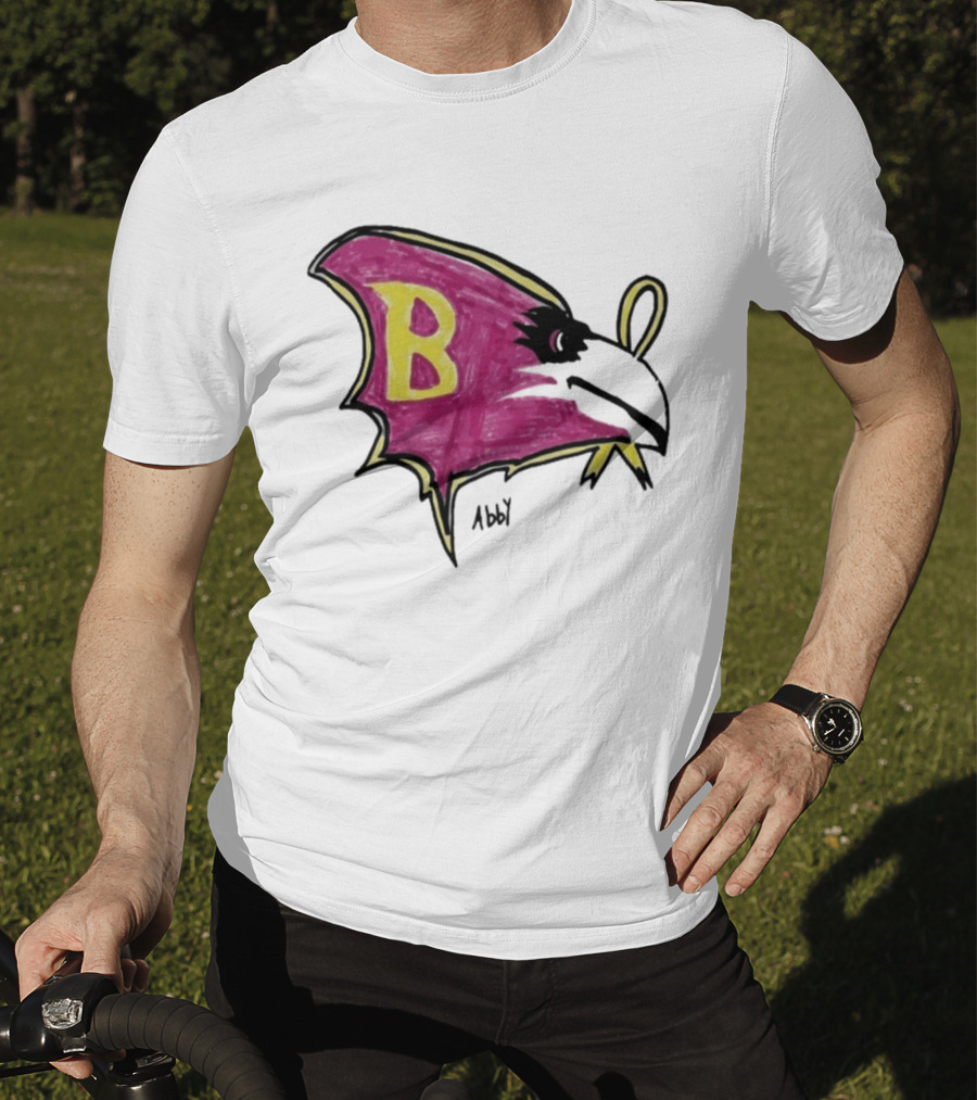 Ravens B Logo Child Drawing By Abiy T-Shirt