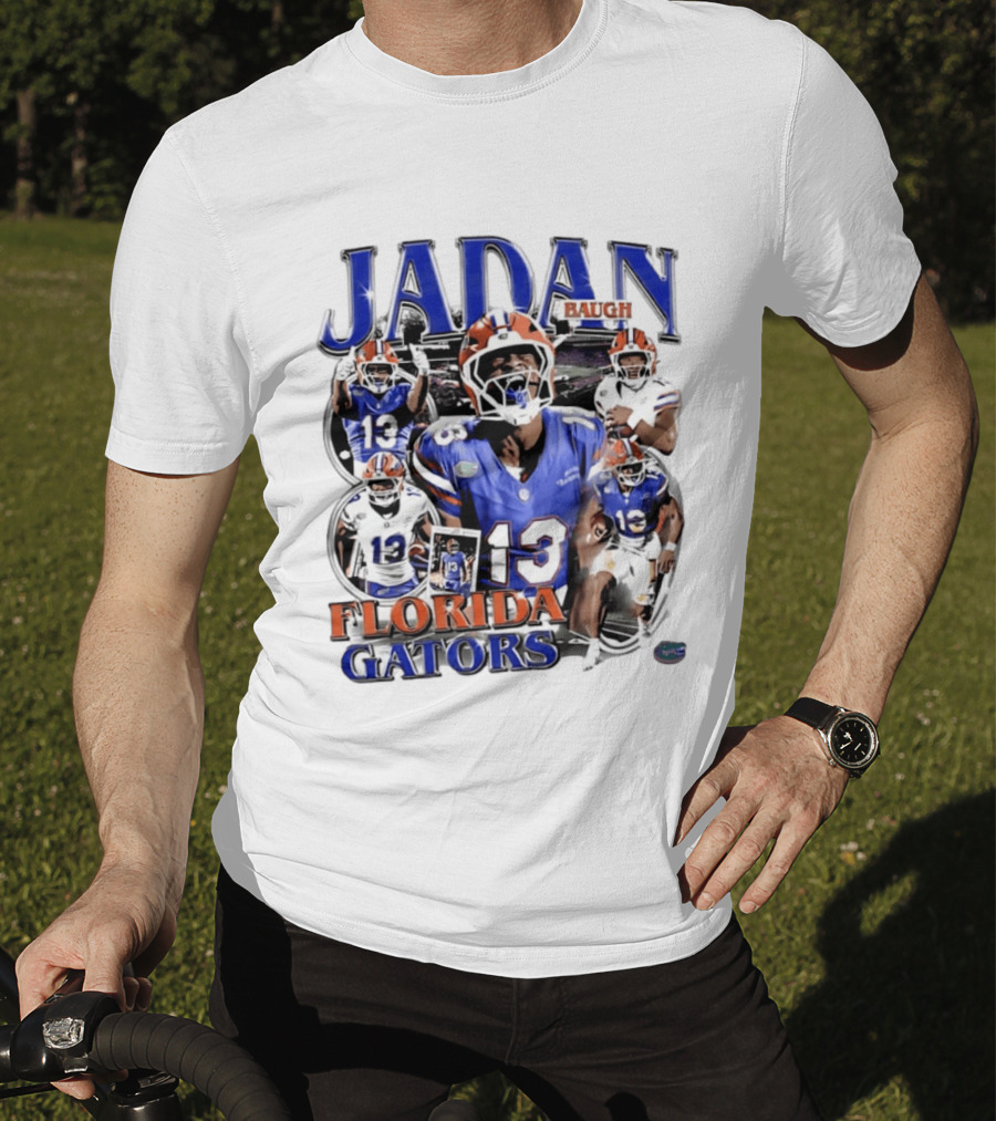 Jadan Baugh Florida Gators 2026 NCAA Football 90s Bootleg T-Shirt