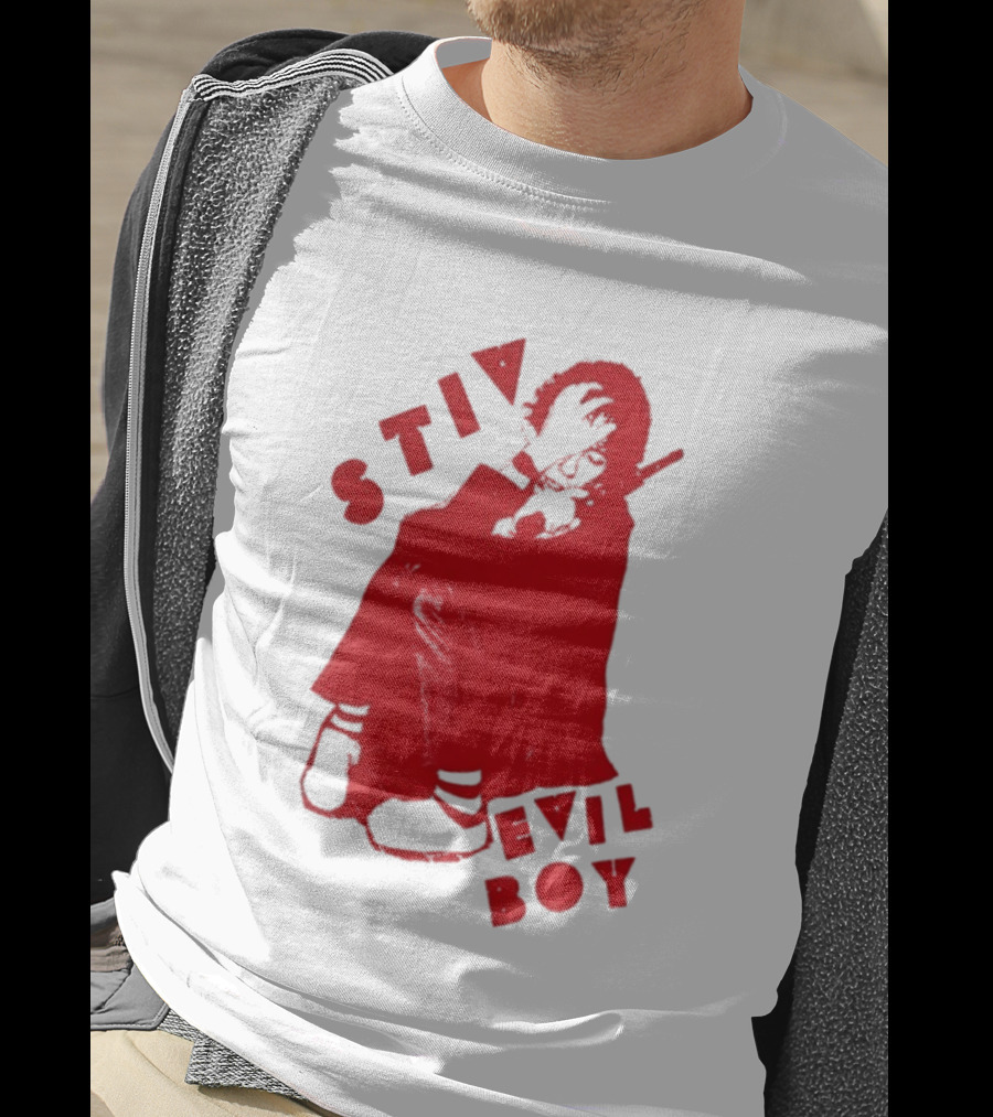 Stiv Bators Evil Boy The Dead Boys Punk Rock T-Shirt