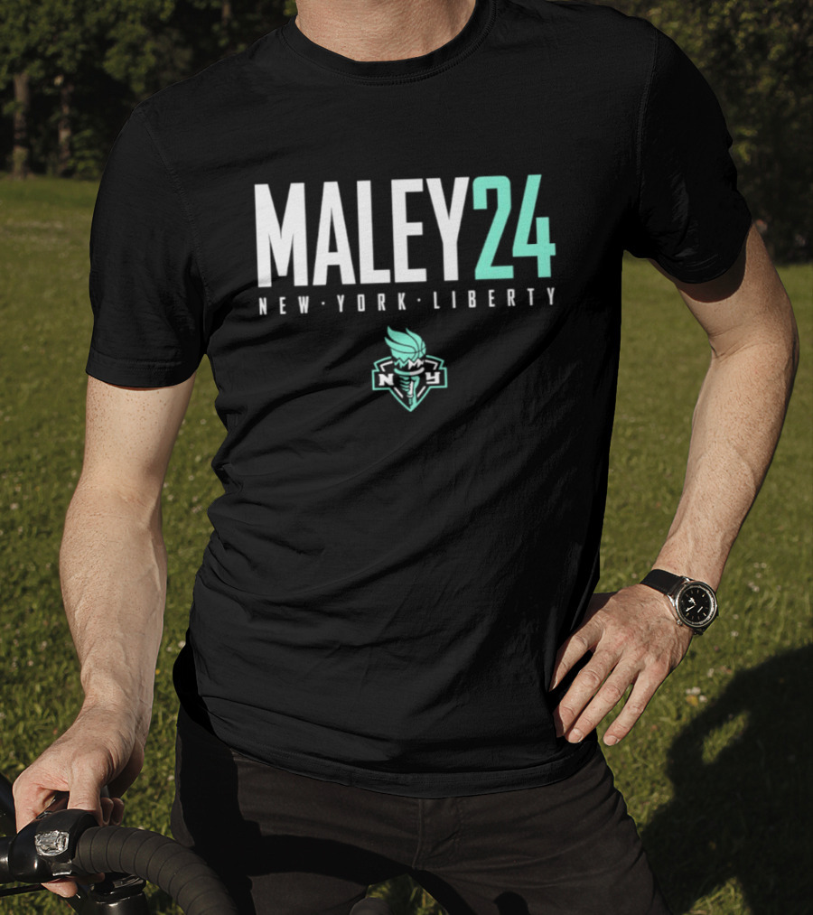 Anneli Maley 24 New York Liberty WNBA T-Shirt