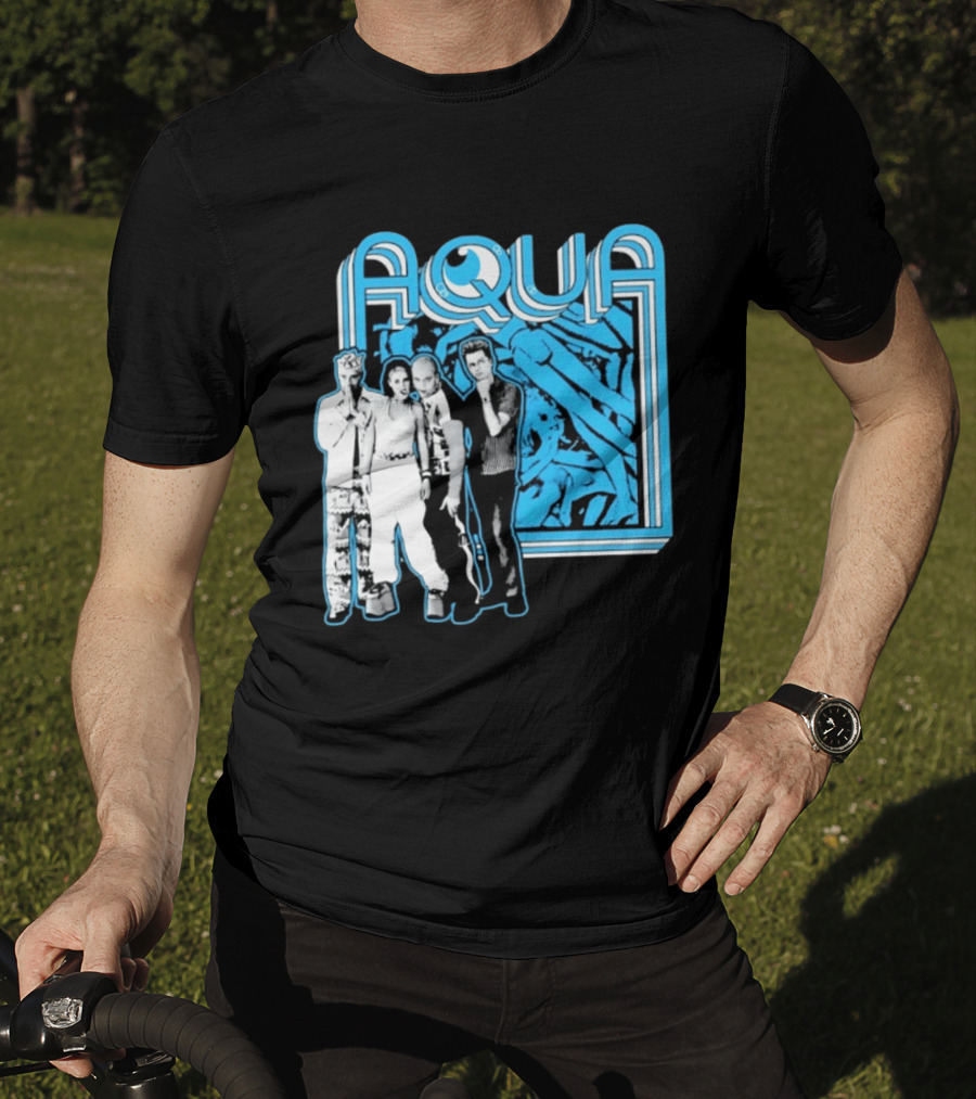 Aqua Band Members Barbie Girl 90s Pop Music Nostalgia T-Shirt