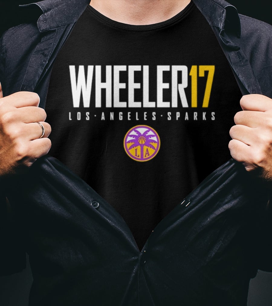 Wheeler 17 Los Angeles Sparks WNBA LA T-Shirt