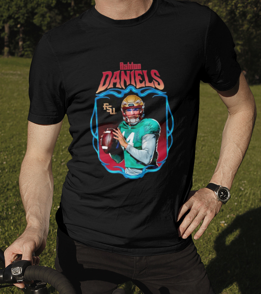 Ashton Daniels FSU Florida State Seminoles Football NCAA T-Shirt