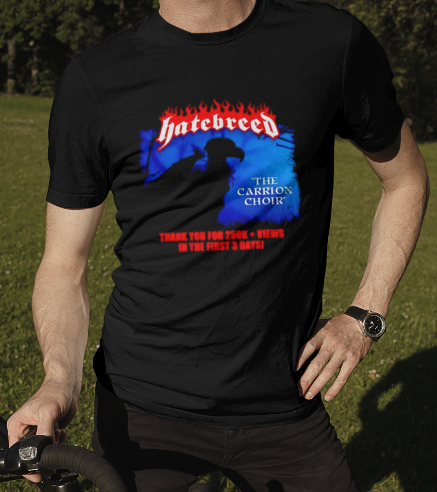 Hatebreed The Carrion Choir Metal Hardcore Album T-Shirt