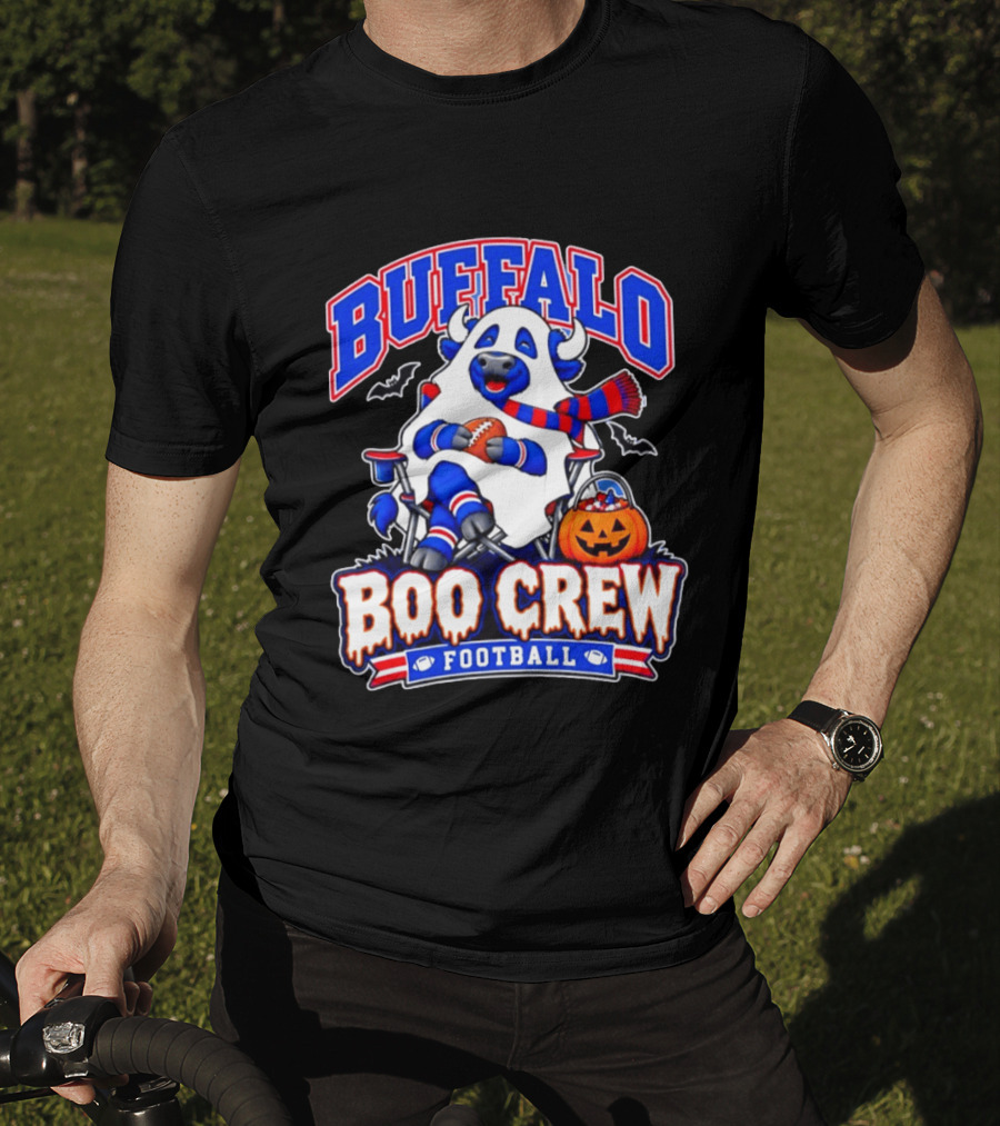 Buffalo Bills Boo Crew Halloween Football 2026 T-Shirt
