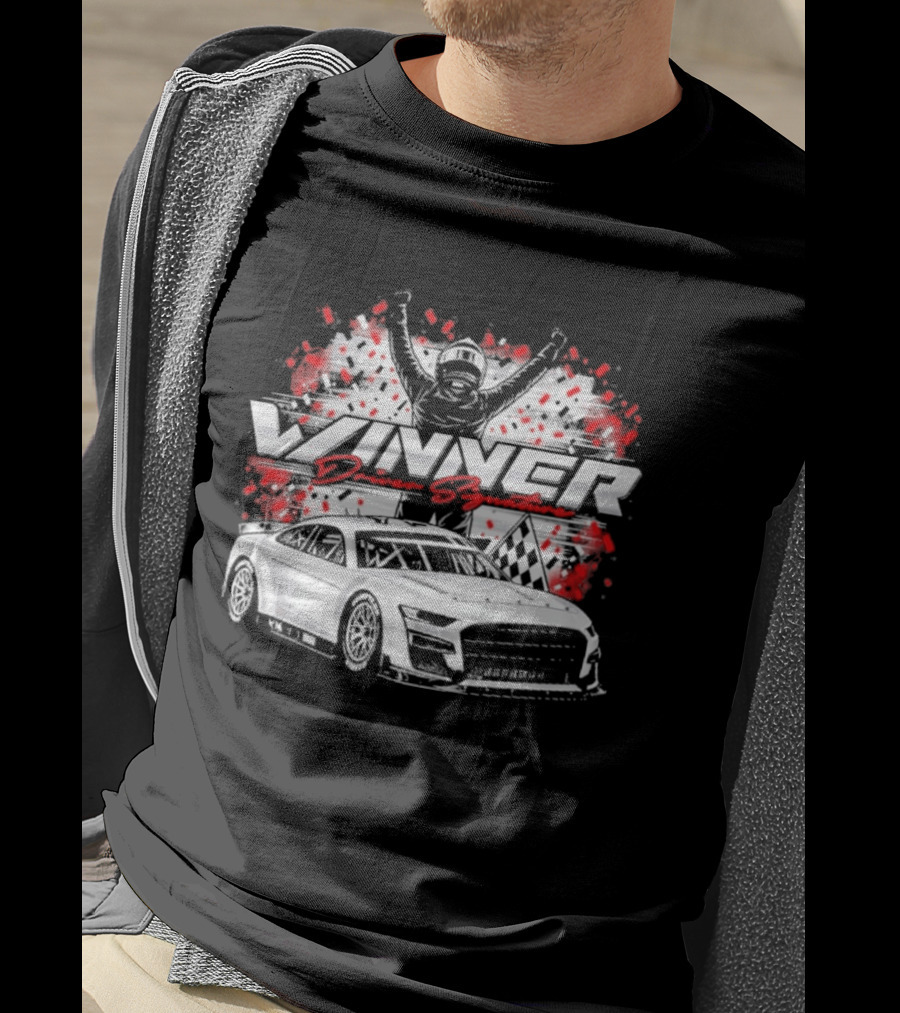 Chase Briscoe Winner South Point 400 Race Car Champion Celebration T-Shirt