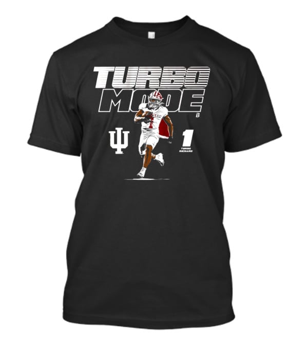 Indiana Turbo Mode Football Richard 1 IU Hoosiers T-Shirt